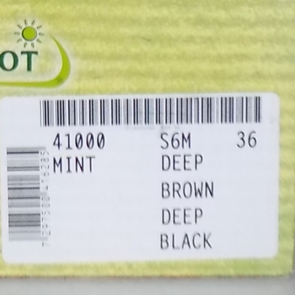 New Naot Mint deep brown/black leather EU36/US6M - Picture 8 of 8